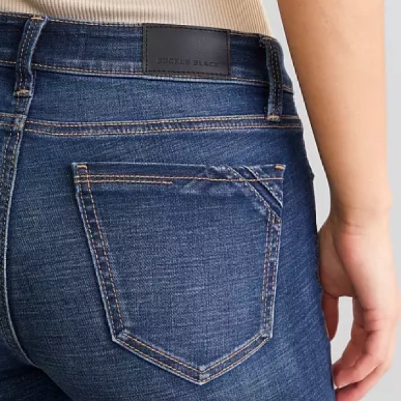 BUCKLE BLACK Jeans Fit No. 53 High Rise Flare Fit 53 Blue Size 27x34 - Picture 11 of 11